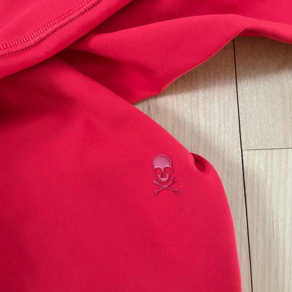 SOUL by Soulcycle Leggings XS Red NWOT - Picture 3 of 8